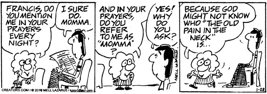 Momma for Jan 28, 2025