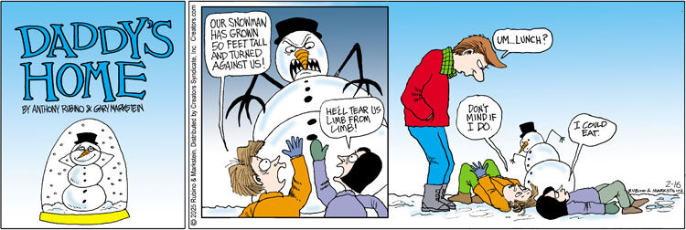 Daddy's Home for Feb 16, 2025