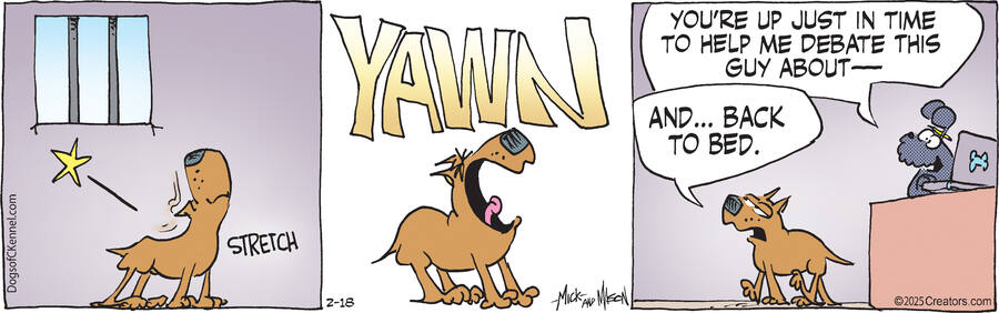 Dogs of C-Kennel for Feb 18, 2025