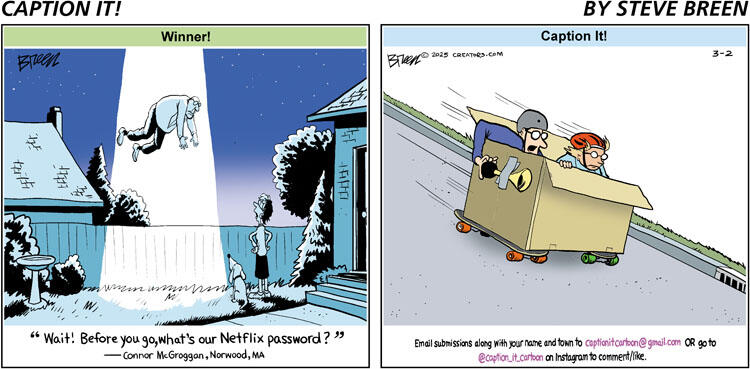 Caption It! for Mar 02, 2025