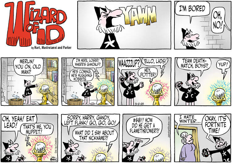 Wizard of Id for Mar 02, 2025