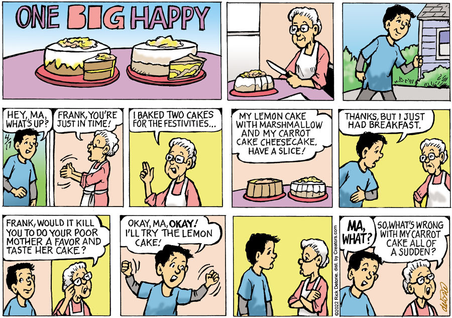 One Big Happy® for Apr 17, 2022