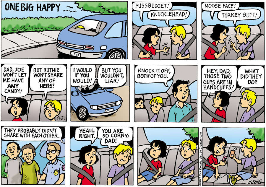 One Big Happy® for Aug 21, 2022