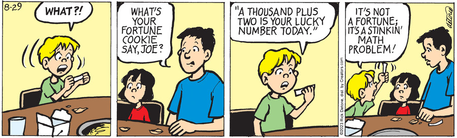 One Big Happy® for Aug 29, 2023