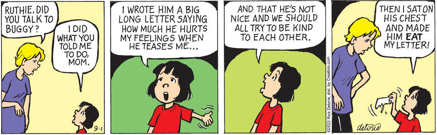 One Big Happy® for Sep 01, 2022