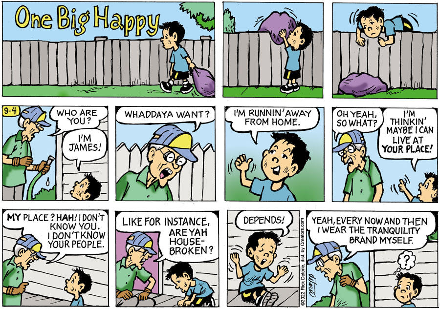 One Big Happy® for Sep 04, 2022