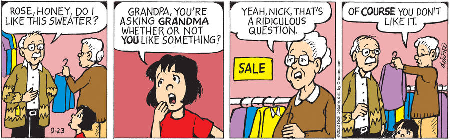 One Big Happy® for Sep 23, 2022