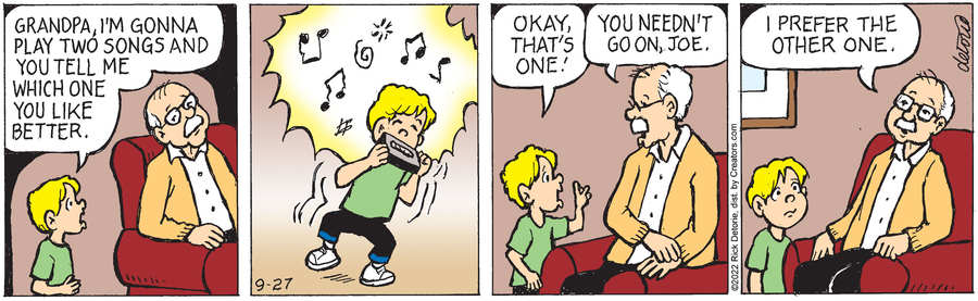 One Big Happy® for Sep 27, 2022