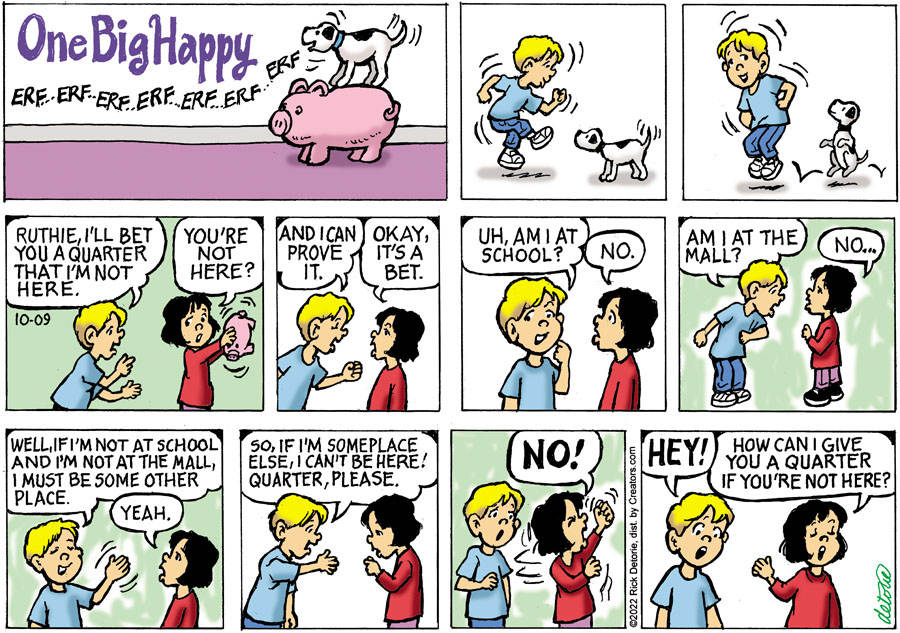 One Big Happy® for Oct 09, 2022