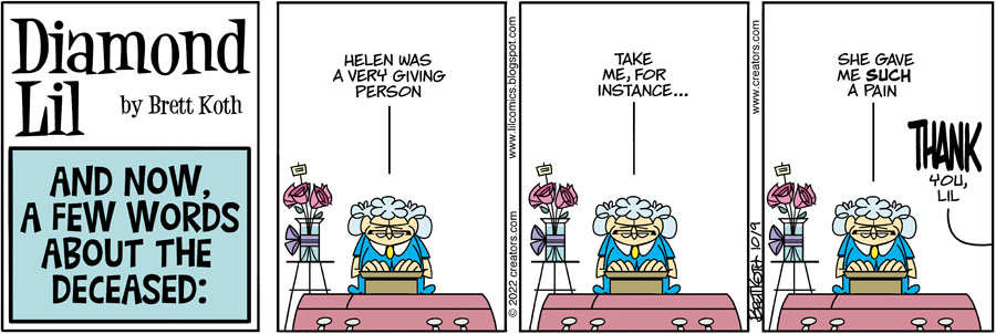 Diamond Lil for Oct 09, 2022