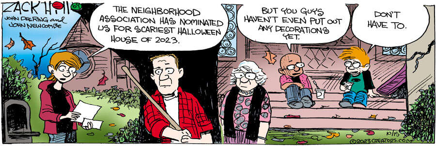 Zack Hill for Oct 15, 2023