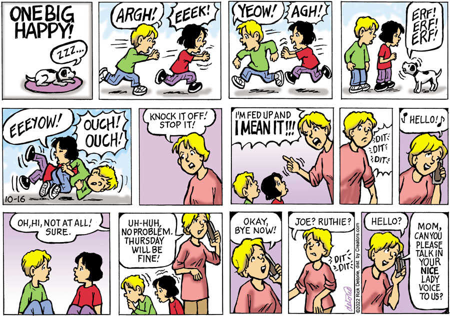 One Big Happy® for Oct 16, 2022