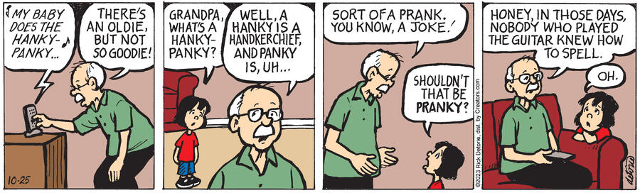 One Big Happy® for Oct 25, 2023