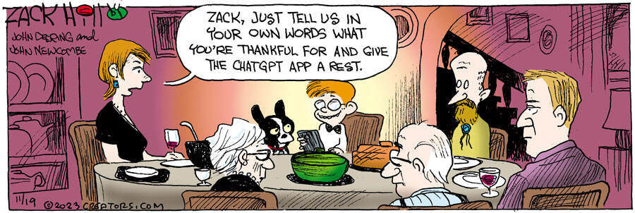 Zack Hill for Nov 19, 2023