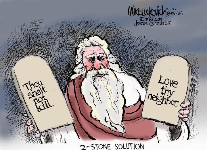 Mike Luckovich for Nov 01, 2023