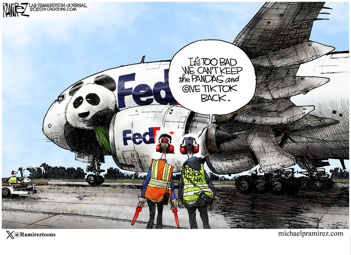 Michael Ramirez for Nov 10, 2023