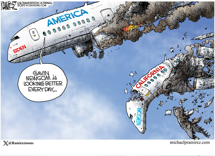 Michael Ramirez for Dec 03, 2023