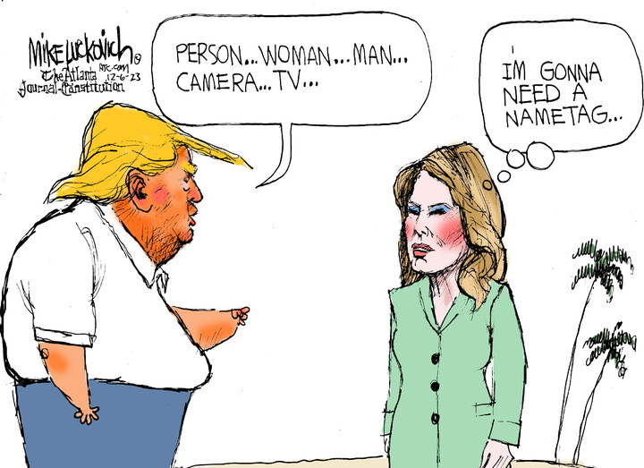 Mike Luckovich for Dec 06, 2023