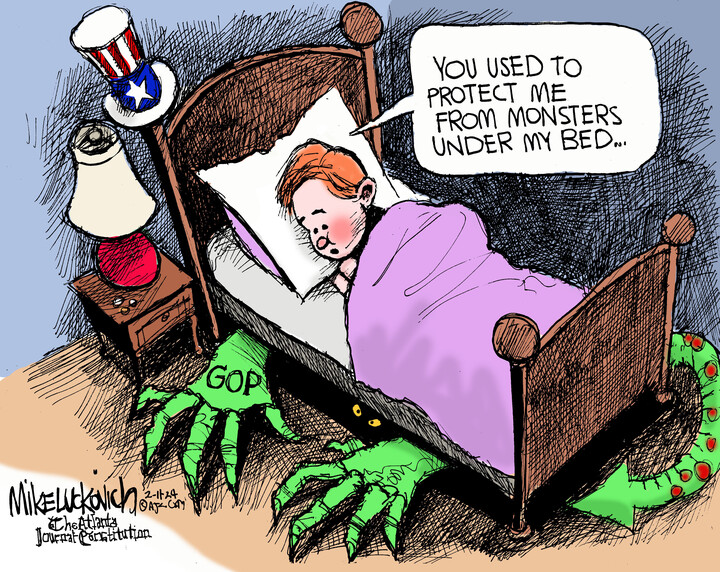 Mike Luckovich for Feb 11, 2024