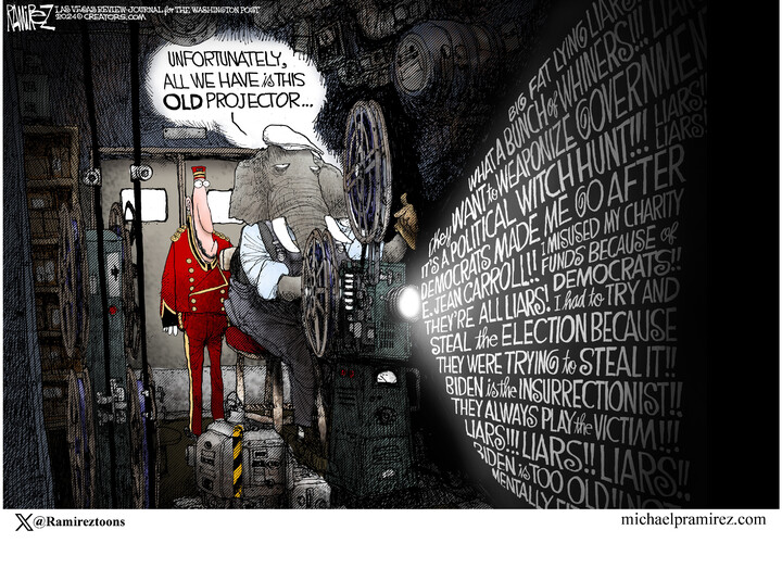 Michael Ramirez for Feb 13, 2024