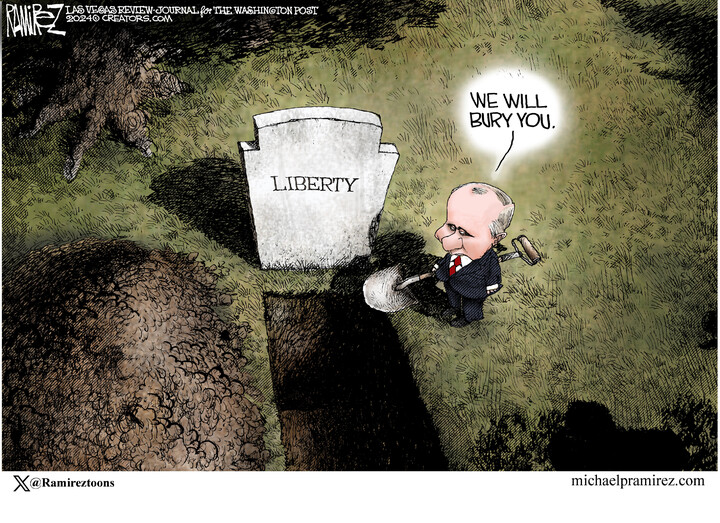 Michael Ramirez for Feb 27, 2024
