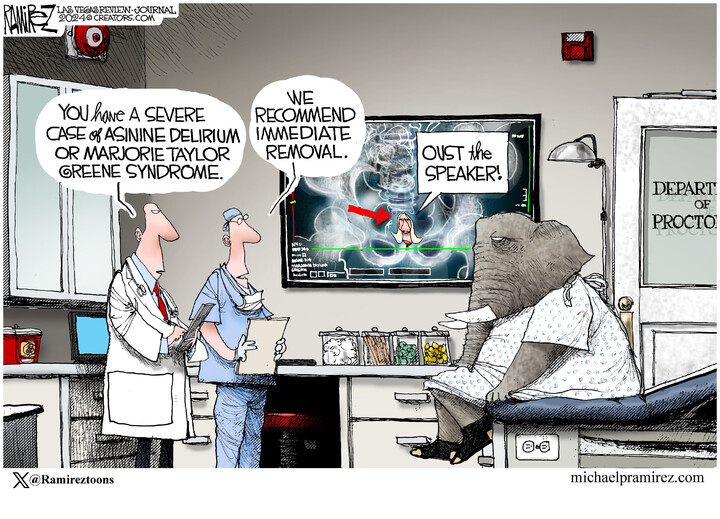 Michael Ramirez for Mar 25, 2024