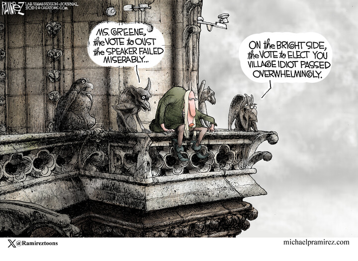 Michael Ramirez for May 13, 2024