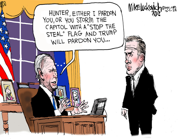 Mike Luckovich for Dec 03, 2024