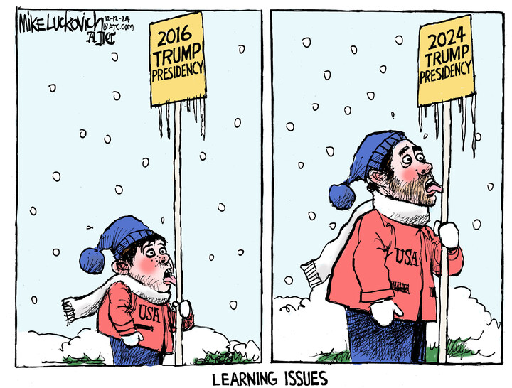 Mike Luckovich for Dec 12, 2024