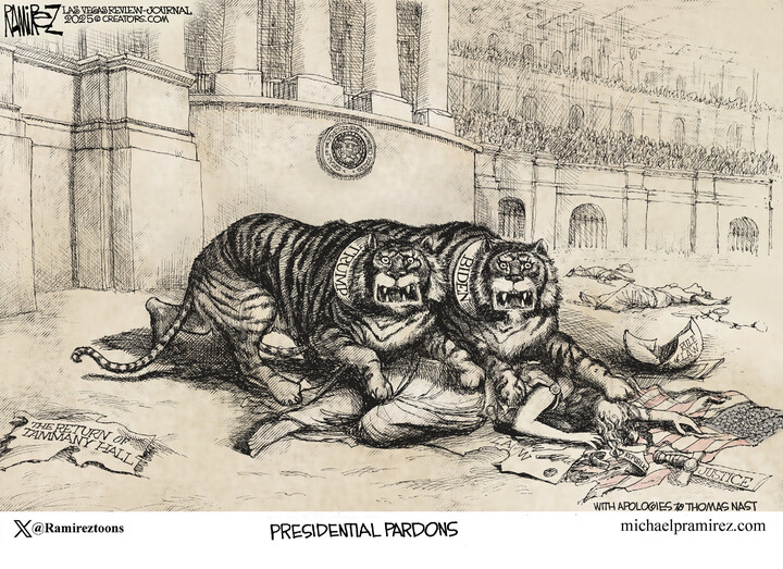 Michael Ramirez for Jan 22, 2025