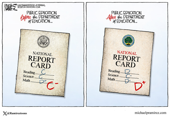 Michael Ramirez for Mar 23, 2025