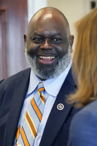 U.S. District Judge Carlton Reeves is shown in this photograph taken June 11, 2021, in Greenville, Miss. In a Friday, July 29, 2022, ruling, Reeves placed Hinds County's Raymond Detention Center into receivership after citing "severely deficient" conditions at the facility. (AP Photo/Rogelio V. Solis, File)