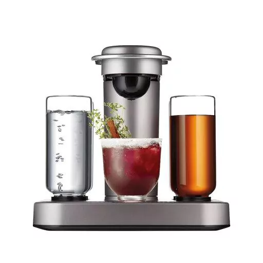 This image provided by Bartesian shows their cocktail maker. (Bartesian via AP)