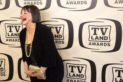 Cindy Williams arrives to the TV Land Awards 10th Anniversary in New York on April 14, 2012. Williams, who played Shirley opposite Penny Marshall's Laverne on the popular sitcom "Laverne & Shirley," died Wednesday, Jan. 25, 2023, in Los Angeles at age 75, her family said Monday, Jan. 30. (AP Photo/Charles Sykes, File)