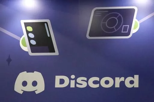 A display Discord stands at the company's booth at the Game Developers Conference 2023 in San Francisco on March 22, 2023. A major leak of classified U.S. documents that’s shaken Washington and exposed new details of its intelligence gathering may have started in a chatroom on the social media platform popular with gamers. (AP Photo/Jeff Chiu, File)
