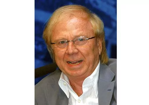 German film director Wolfgang Petersen speaks during a press conference promoting his latest film "Poseidon," a remake of the 1972 film "The Poseidon Adventure," in Tokyo, on April 19, 2006. Petersen, the German filmmaker whose WWII submarine epic “Das Boot” propelled him into a blockbuster Hollywood career, died Friday at his home in the Los Angeles neighborhood of Brentwood after a battle with pancreatic cancer. He was 81. (AP Photo/Katsumi Kasahara, File)