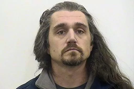 This booking image provided by Adams County, Illl., administration, shows Timothy Bliefnick of Quincy, Ill., who has been charged charged with first-degree murder in the death of his estranged wife, Rebecca Bliefnick. On Friday, Aug. 11, 2023, a judge sentenced Bliefnick, a former contestant on the television game show “Family Feud,” to life in prison after he was convicted of first-degree murder in the slaying of his estranged wife in western Illinois. (Adams County, Illl., Administration v