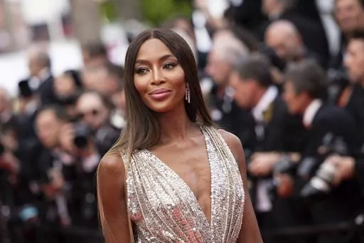 Naomi Campbell appears at the opening ceremony and the premiere of the film "Jeanne du Barry" at the 76th international film festival, Cannes, southern France, on May 16, 2023. Campbell has welcomed baby No. 2. The British supermodel wrote Thursday on Instagram that her son is a true gift from God. In May 2021, she introduced her firstborn on the cover of British Vogue. (Photo by Vianney Le Caer/Invision/AP, File)
