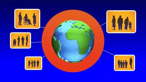 Who is most vulnerable to climate change? (AP Illustration/Peter Hamlin)