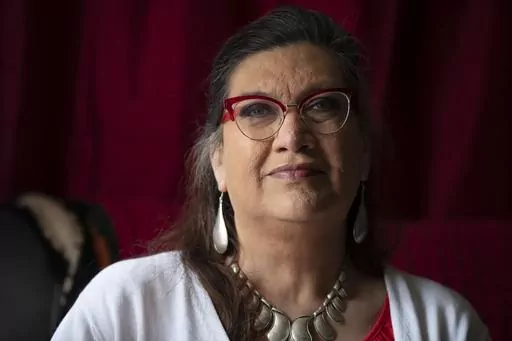 Christina Wood sits for a portrait at her home in Salem, Ore., Friday, April 21, 2023. Six years ago, Wood moved to Oregon, where she could access the gender-affirming health care she needed to live as her authentic self. Oregon lawmakers are expected to pass a bill that would further expand insurance coverage for gender-affirming care to include things like facial hair removal and Adam's apple reduction surgery, procedures currently considered cosmetic by insurers but seen as critical to the me