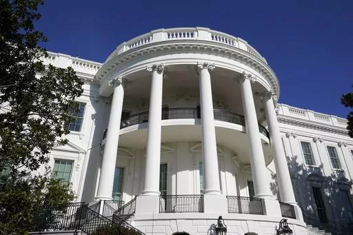 The White House, Sunday, Jan. 24, 2021, in Washington. (AP Photo/Patrick Semansky, File)