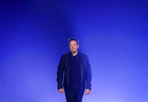 Tesla CEO Elon Musk introduces the Cybertruck at Tesla's design studio on Nov. 21, 2019, in Hawthorne, Calif. Days after taking over Twitter and a week before the 2022 U.S. midterm elections, Musk has positioned himself as moderator-in-chief of one of the most important social media platforms in American politics. (AP Photo/Ringo H.W. Chiu, File)