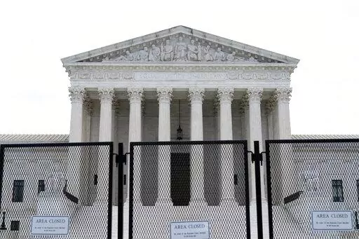 The U.S. Supreme Court, Tuesday, June 21, 2022 in Washington. (AP Photo/Jose Luis Magana)