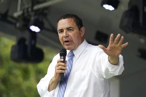 U.S. Rep. Henry Cuellar, D-Laredo, speaks during a campaign event, Wednesday, May 4, 2022, in San Antonio. A recount in Texas has affirmed Cuellar as the winner of his primary race against progressive challenger Jessica Cisneros. (AP Photo/Eric Gay, File)